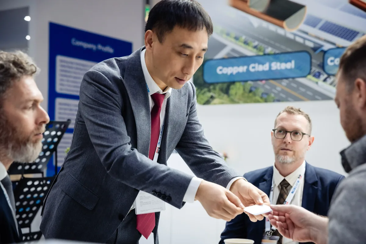 Raytron technical discussion at wire 2026 Düsseldorf