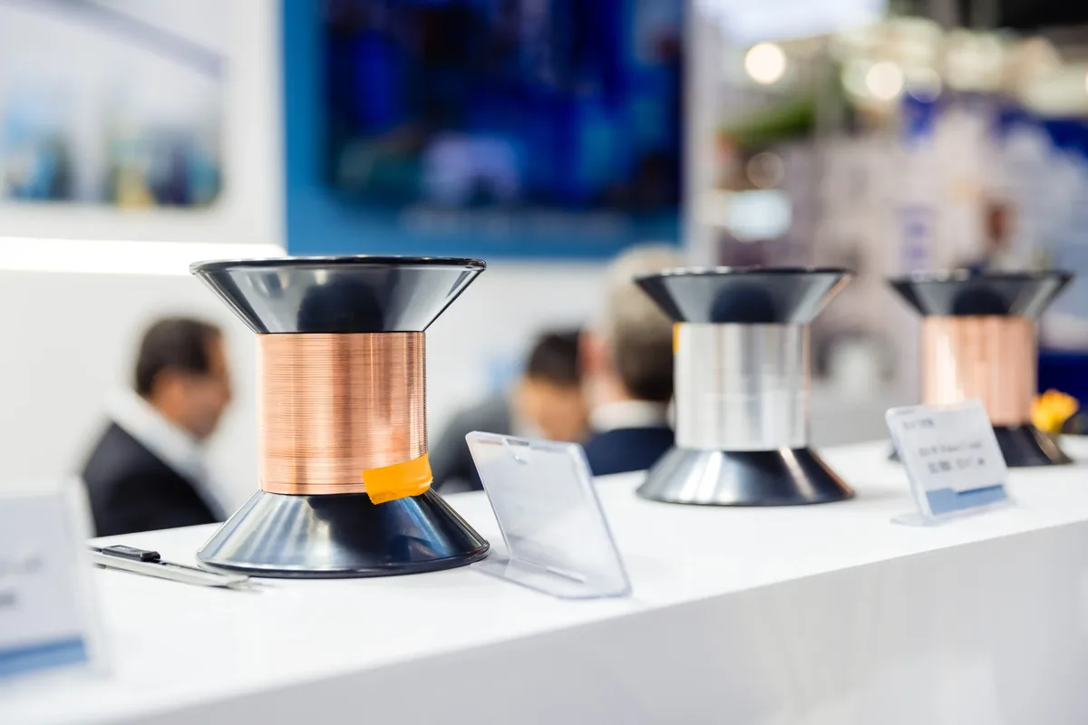 Raytron featured product sample at wire 2026 Düsseldorf