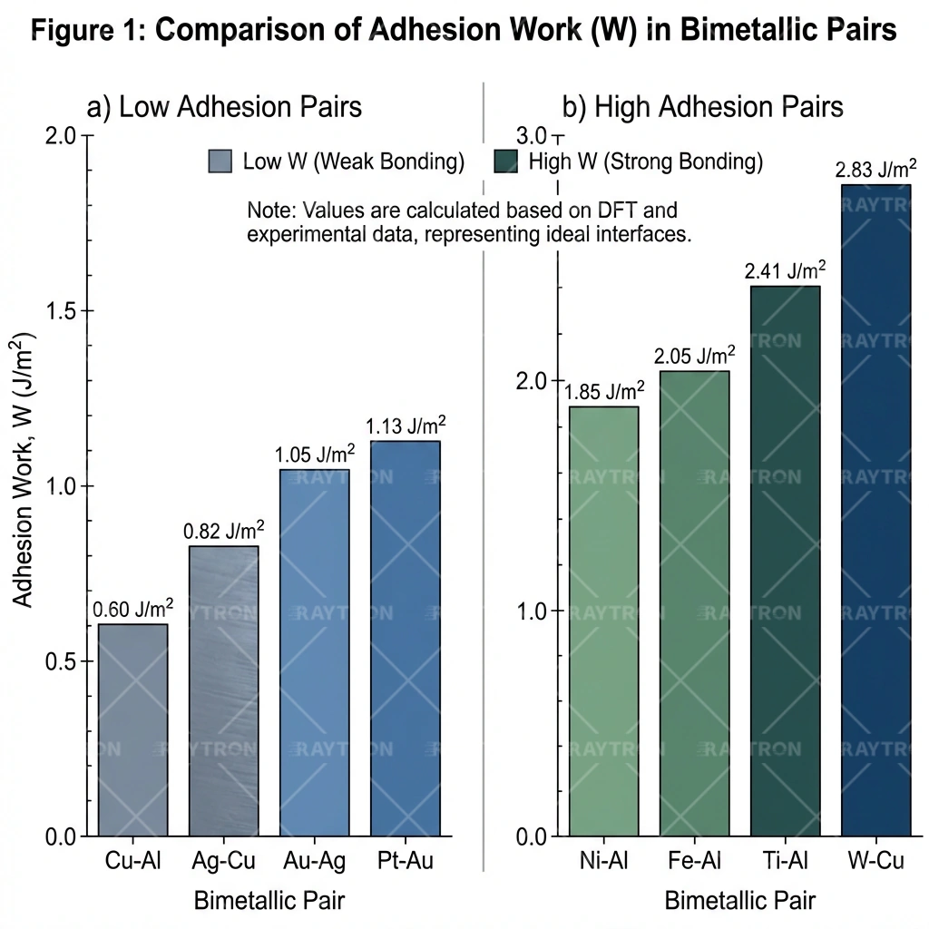 晶格失配示意图，展示应变区