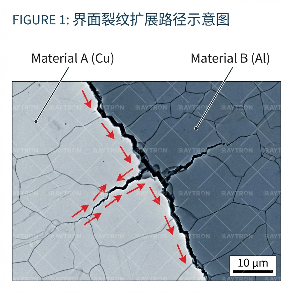 界面纳米压痕测试示意图